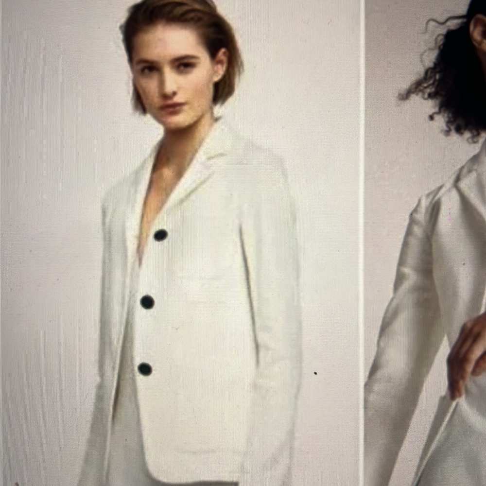 Rag And Bone Redgrave 3-Button White Blazer. Size… - image 1